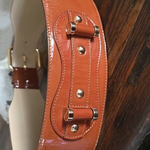 ESCADA PATENT LEATHER BELT
